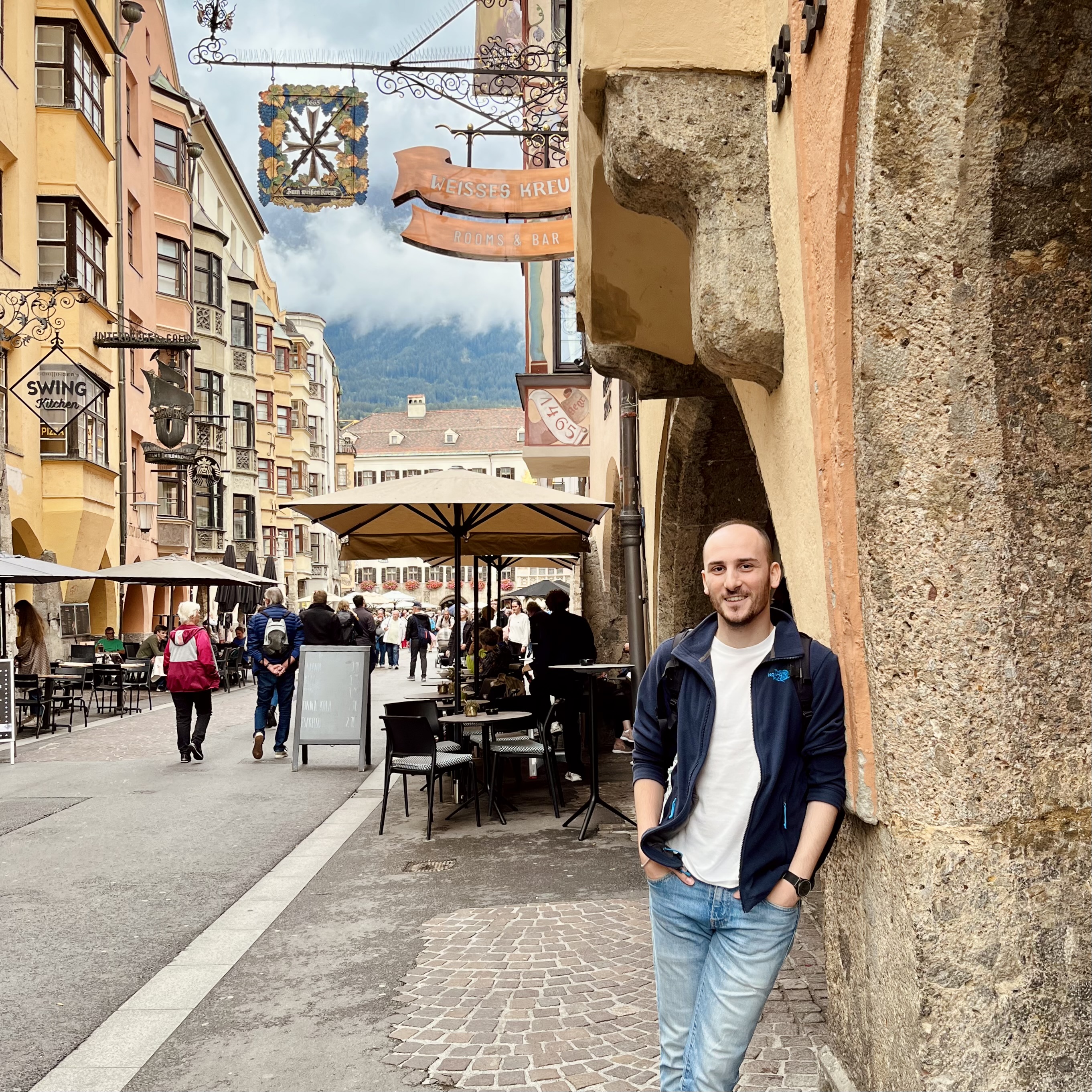 Me in the streets of Innsbruck.