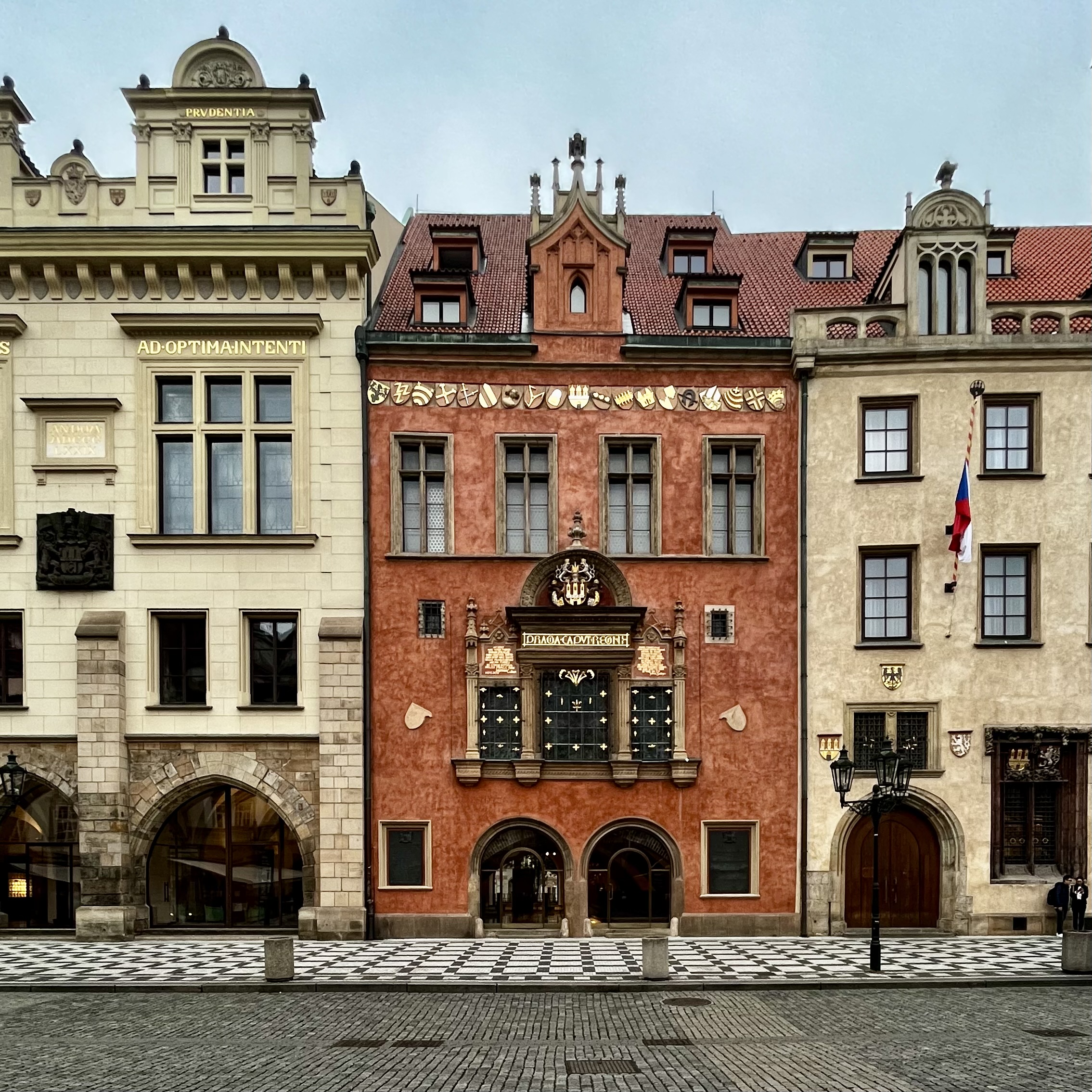 There is beautiful architecture in every corner of Prague.